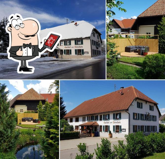 Hotel Gasthof Zum Hirschen Strittmatt Exterior foto